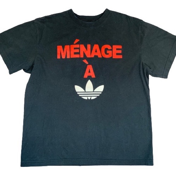 adidas Other - adidas Men's Black Ménage À Trois Trefoil T-Shirt